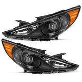 VehicleAid Headlights For 2011-2014 Hyundai SonataHalogen